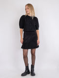 Loui Corduroy Skirt - Black