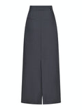 Vipse Melange Skirt - Dark Grey