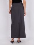 Vipse Melange Skirt - Dark Grey