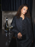 Helina Sequins Jacket - Black
