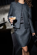 Helina Sequins Jacket - Black