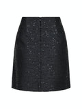 Helmine Sequins Skirt - Black
