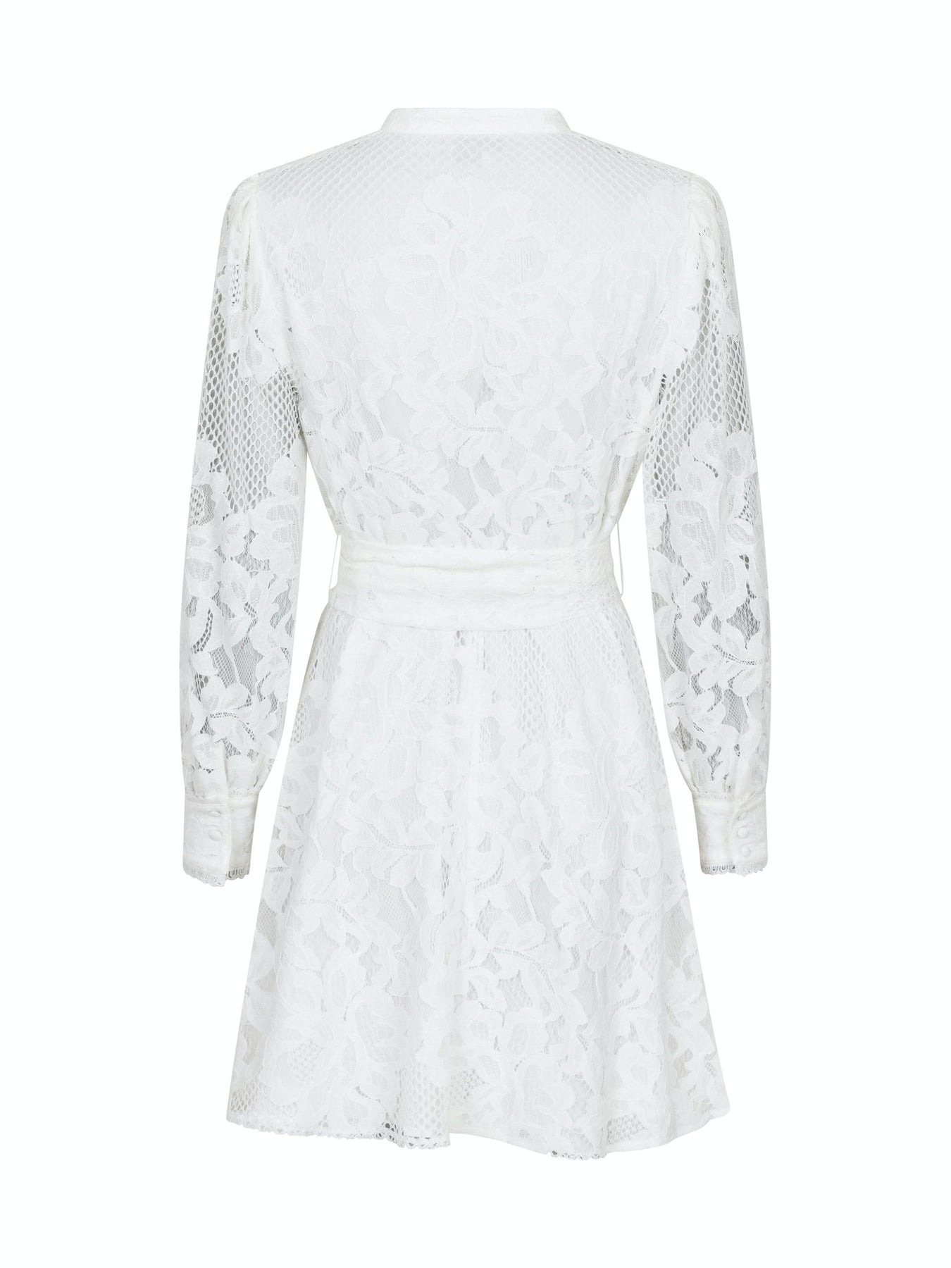 Heidi Lace Dress - White