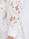 Heidi Lace Dress - White
