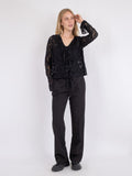 Anika Lace Blouse - Black