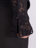 Anika Lace Blouse - Black