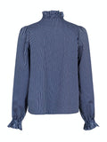Brielle Multi Stripe Shirt - Dark Navy