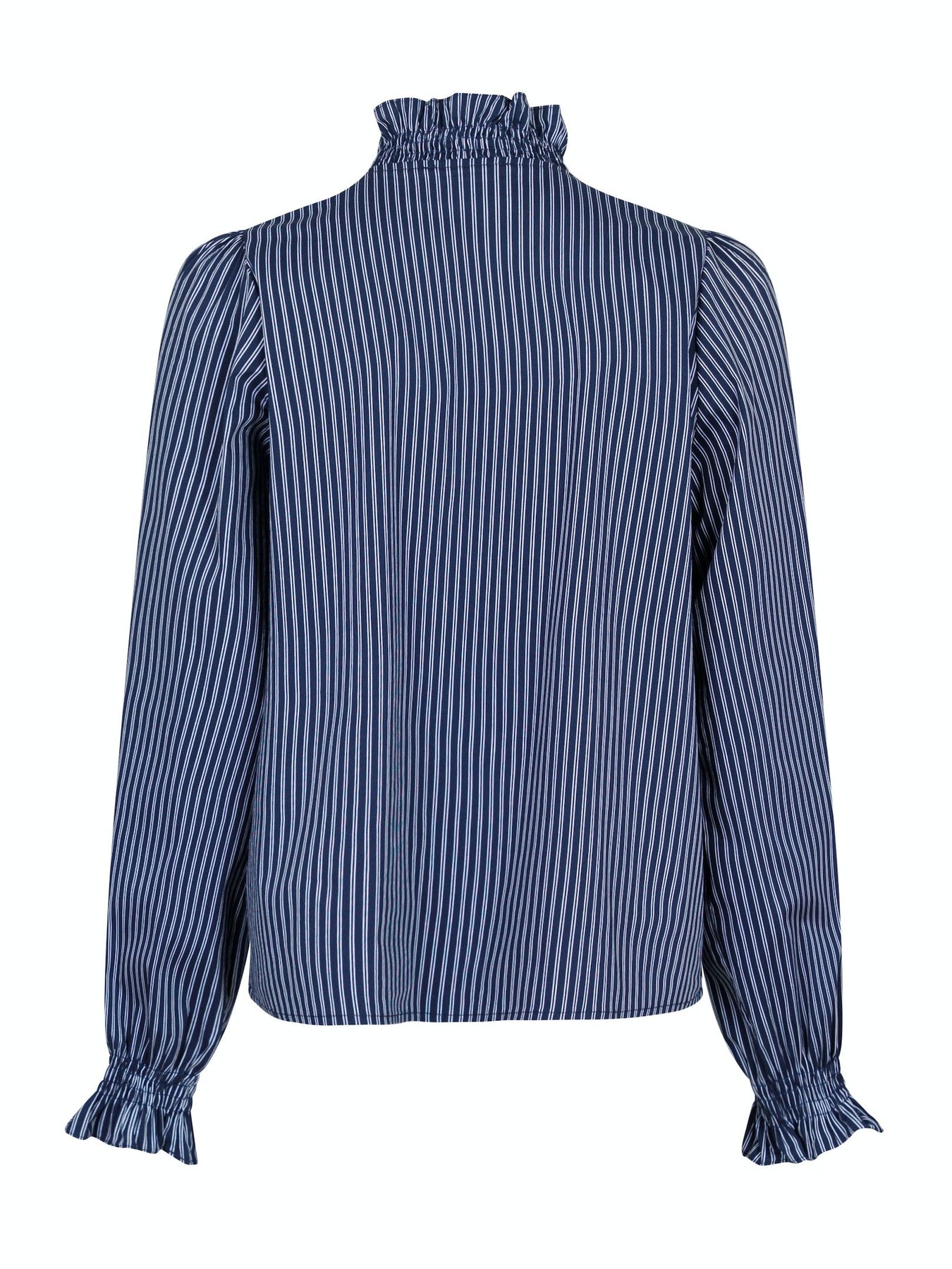 Brielle Multi Stripe Shirt - Dark Navy