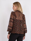 Harmon Garden Blouse - Black