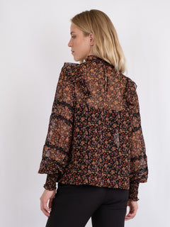 Harmon Garden Blouse - Black