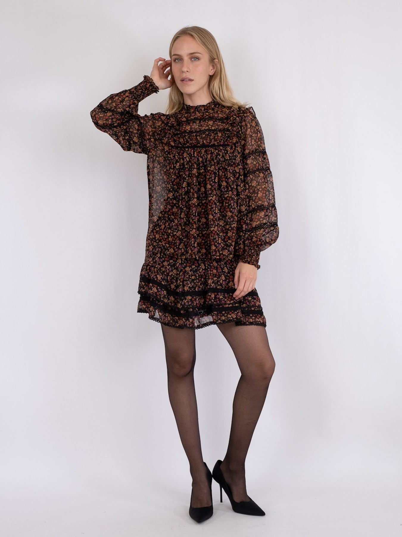 Harmon Garden Blouse - Black