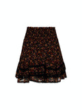 Marna Garden Skirt - Black