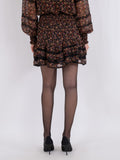 Marna Garden Skirt - Black