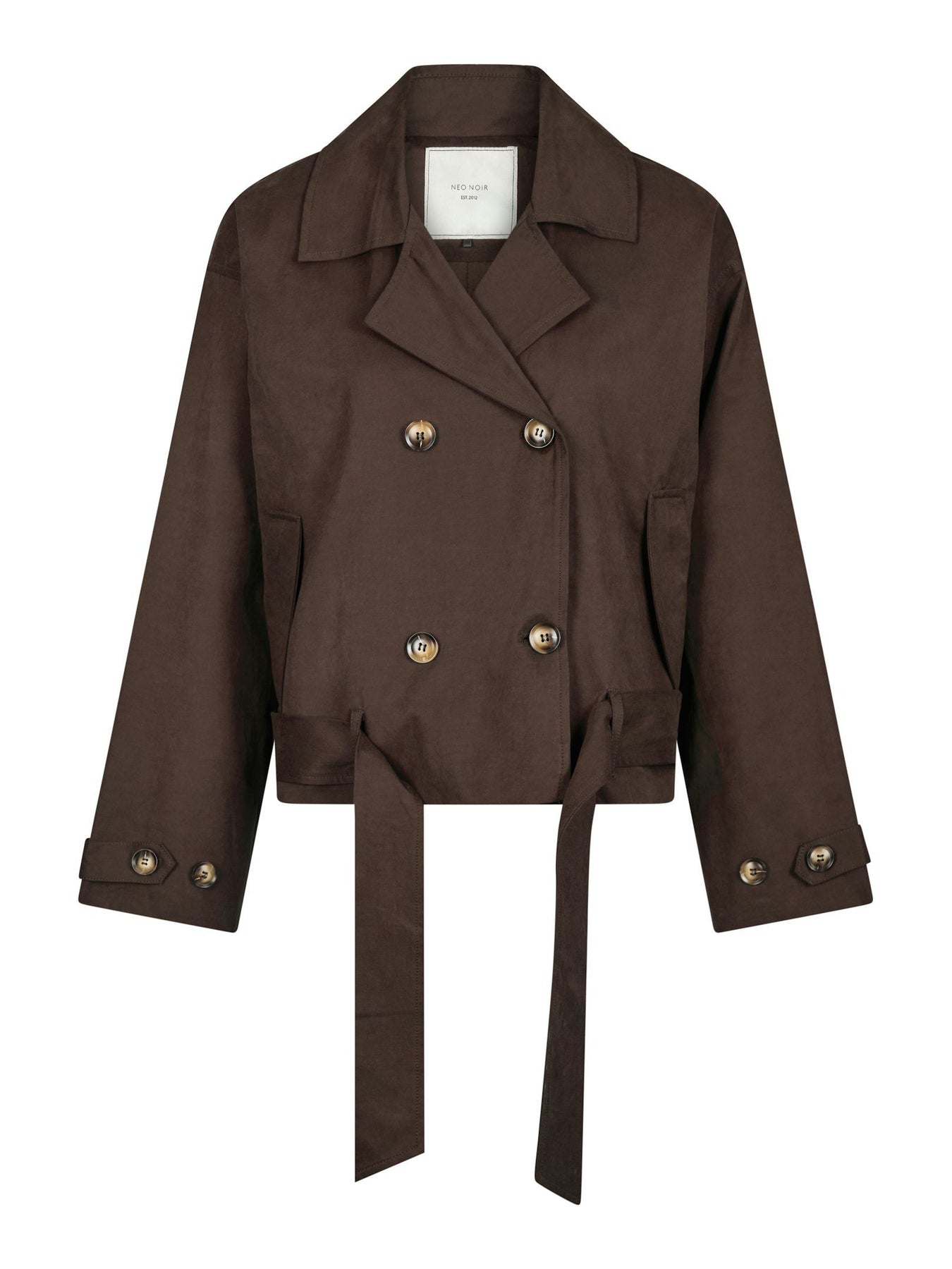 Sia F Jacket - Chokladbrun