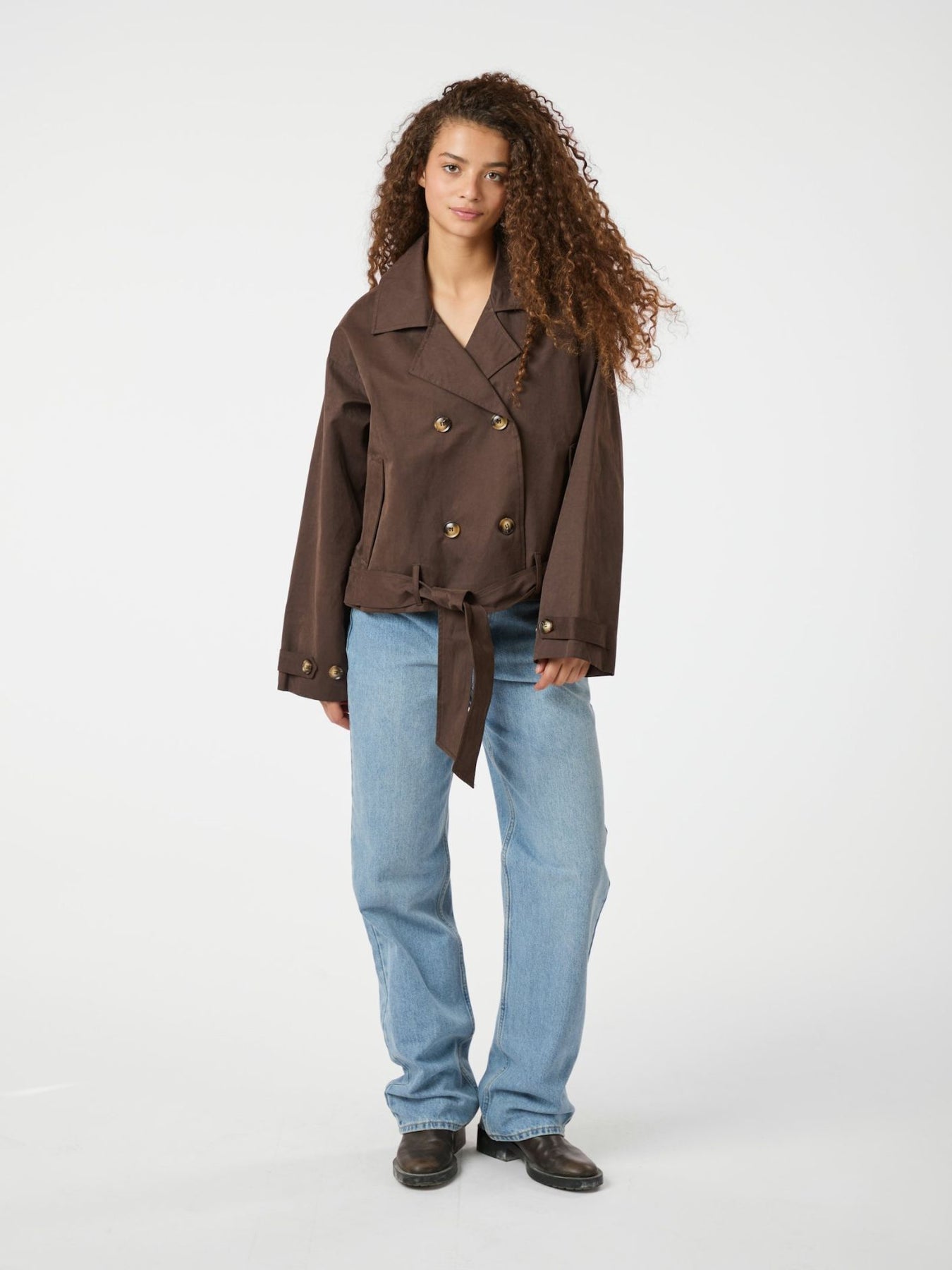 Sia F Jacket - Chokladbrun