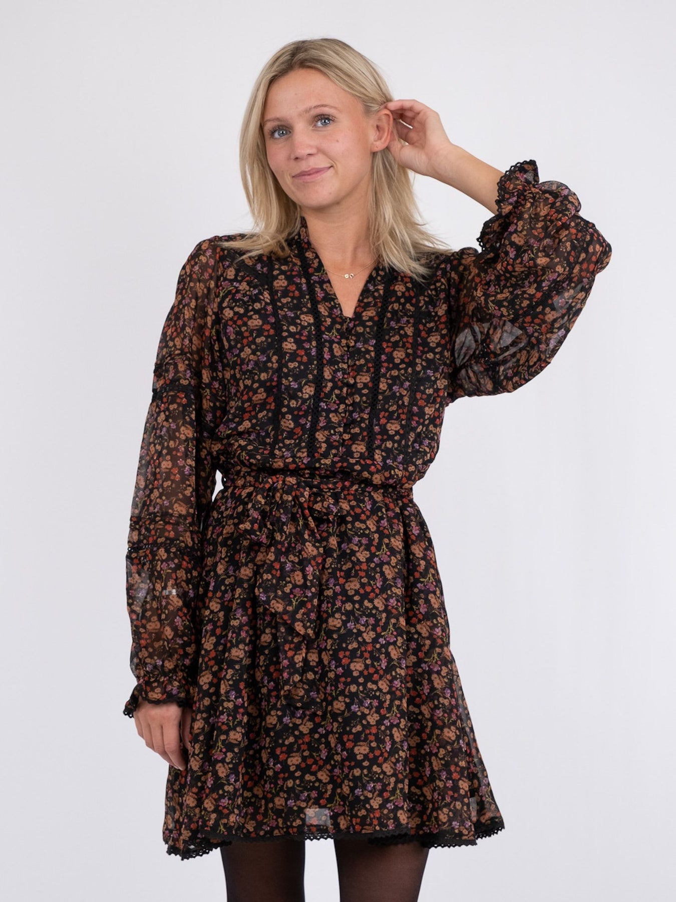 Ditte Garden Dress - Black