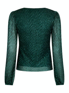 Ralph Glitz Blouse - Green