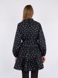 Debbie Little Flower Dress - Black