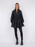 Debbie Little Flower Dress - Black