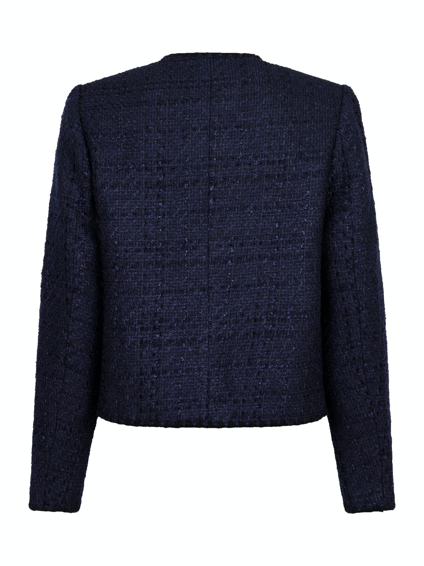 Helina Heavy Boucle Jacket - Navy