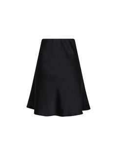 Fiya Heavy Sateen Skirt - Black