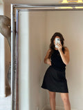 Fiya Heavy Sateen Skirt - Black
