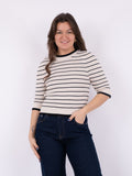 Sidra Stitch Knit Blouse - Ivory