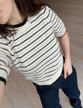 Sidra Stitch Knit Blouse - Ivory