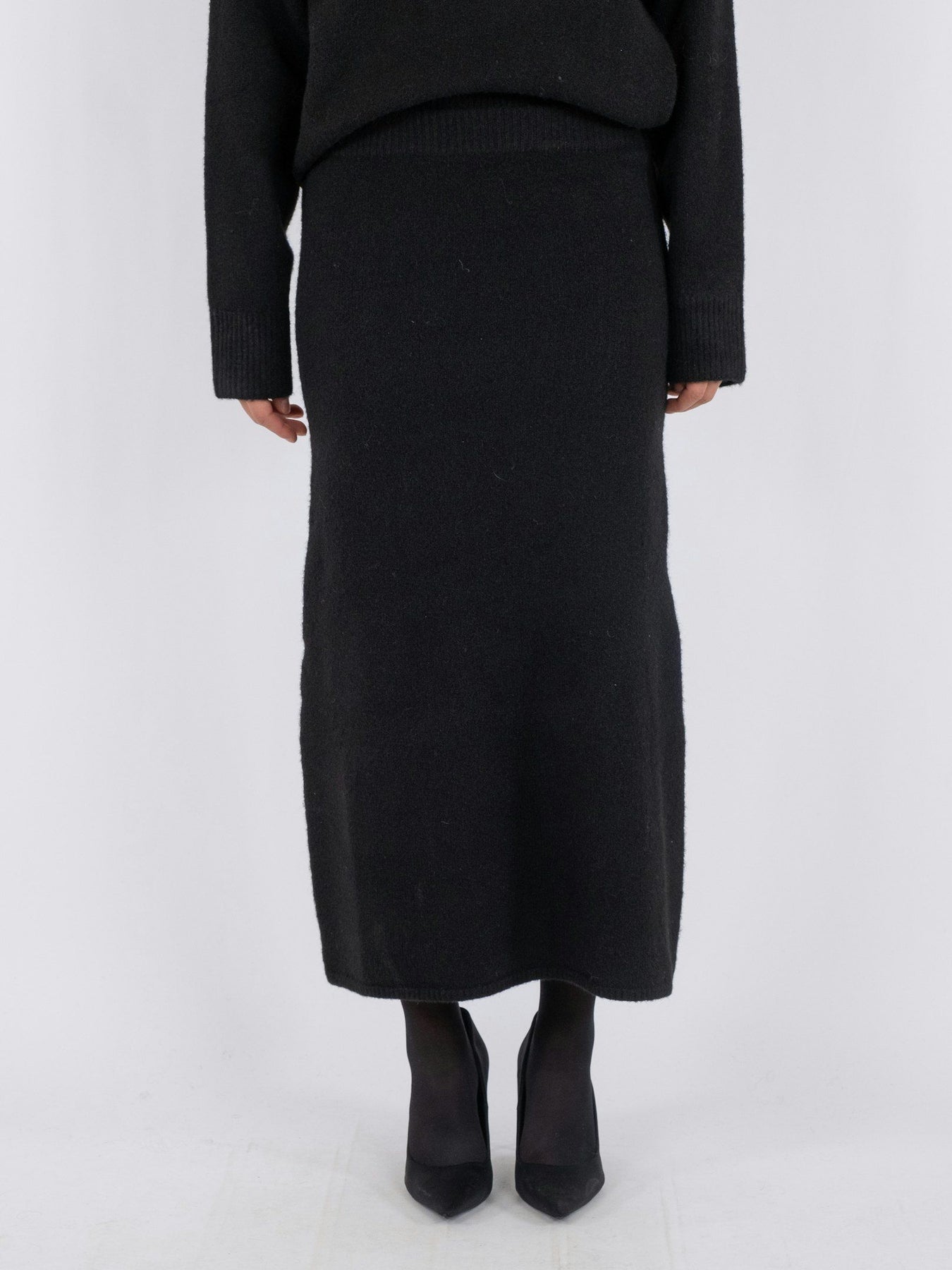 Ashanti Knit Skirt - Black