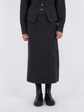 Ashanti Knit Skirt - Antracit