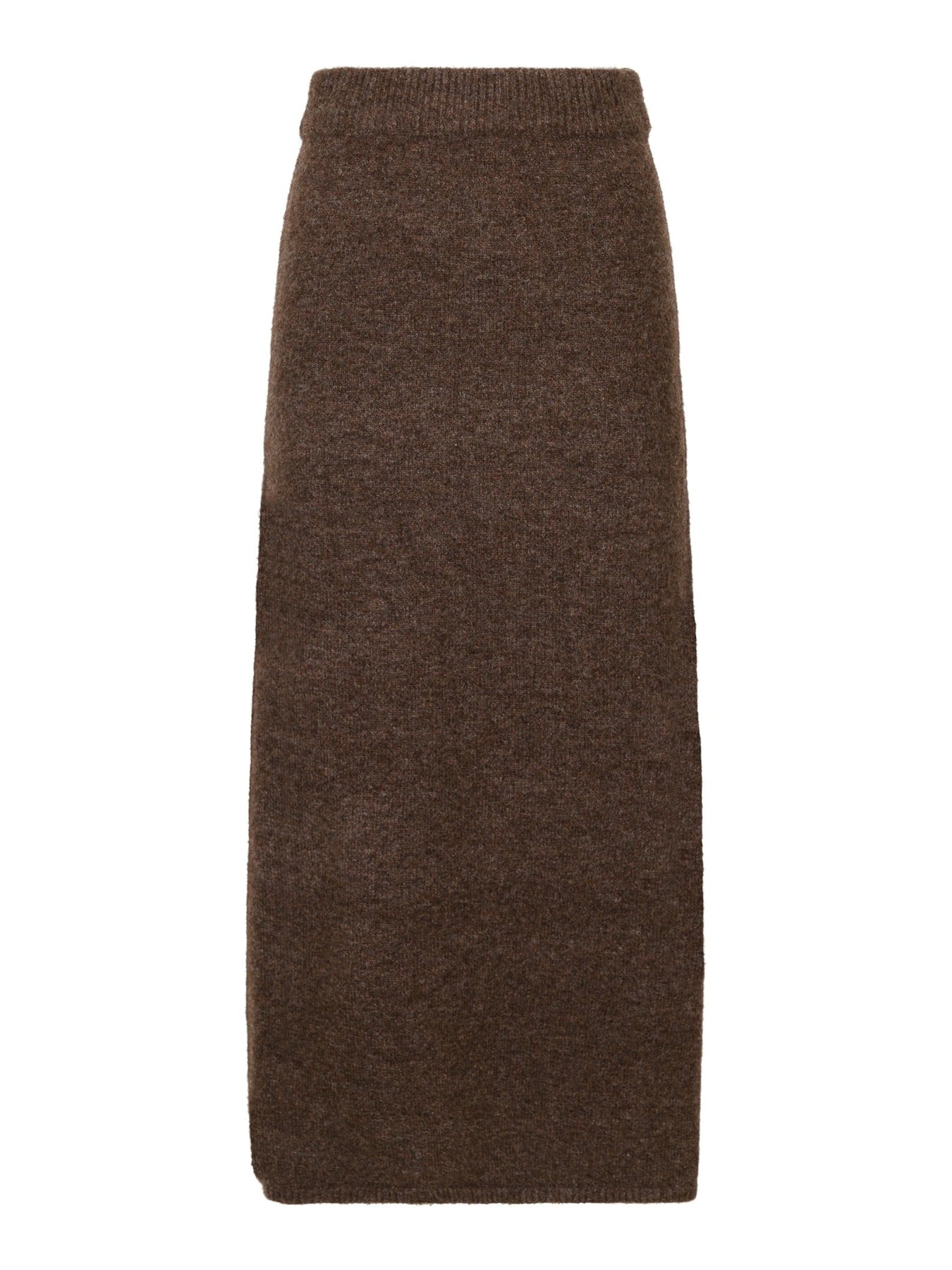 Ashanti Knit Skirt - Brown Melange