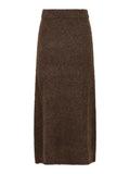 Ashanti Knit Skirt - Brown Melange