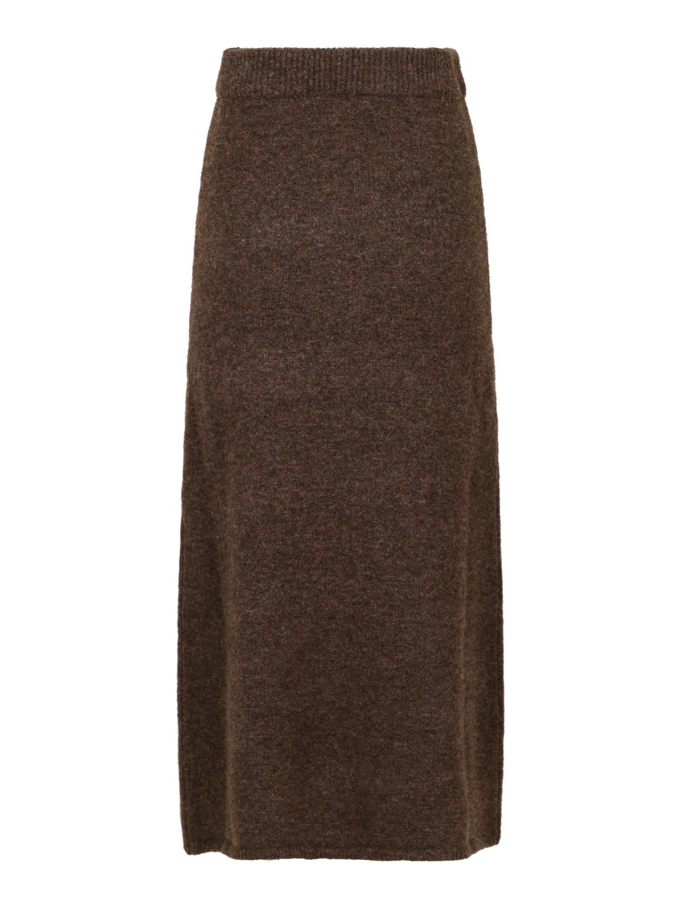 Ashanti Knit Skirt - Brown Melange
