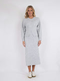 Rex Knit Blouse - Light Grey Melange