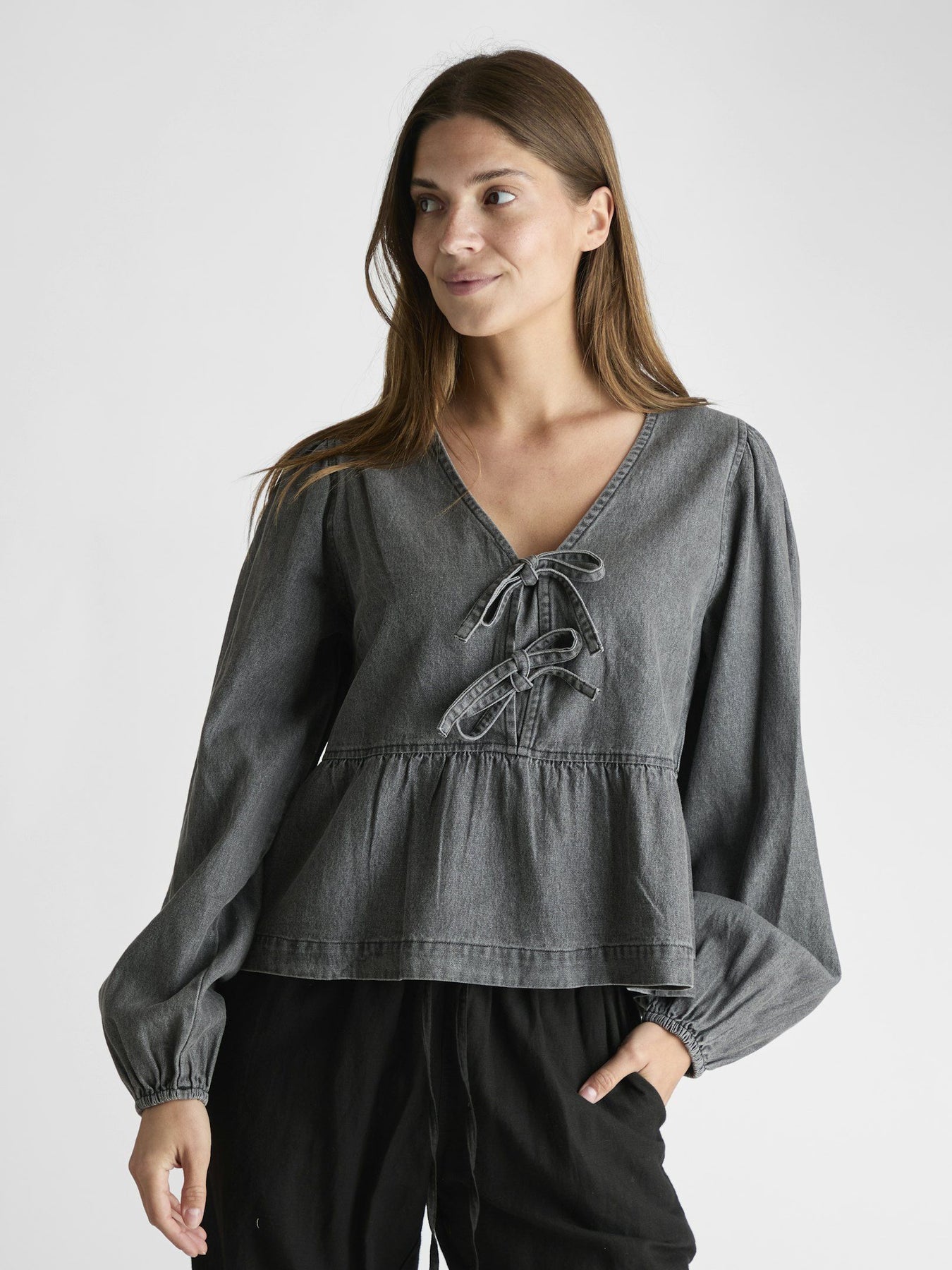 Esmée D Blouse - Grey
