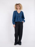 Esmée D Blouse - Vintage Blue