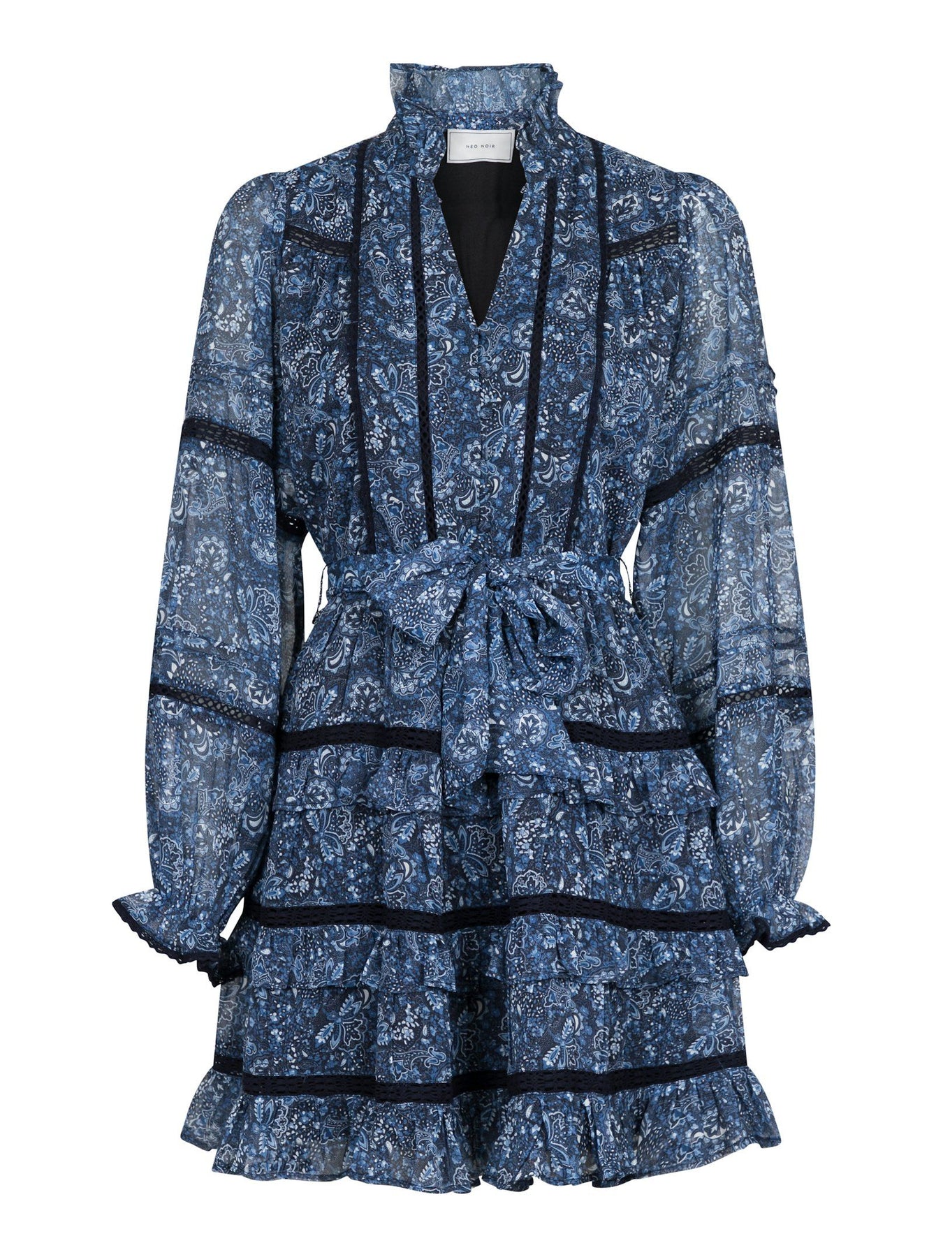 Elysia Pure Paisley Dress - Navy
