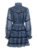 Elysia Pure Paisley Dress - Navy