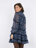 Elysia Pure Paisley Dress - Navy