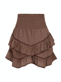 Ricki S Voile Skirt - Light Brown
