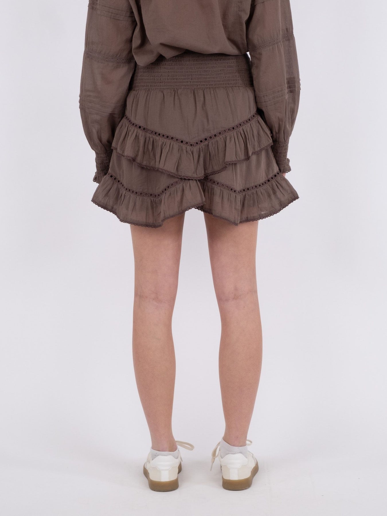 Ricki S Voile Skirt - Light Brown