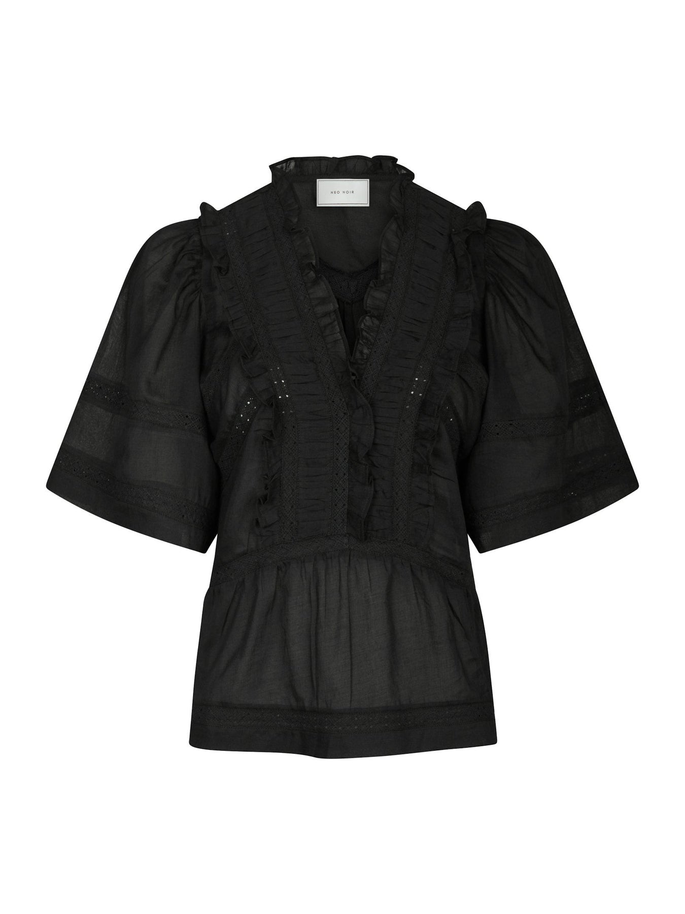 Evienne S Voile Top - Svart
