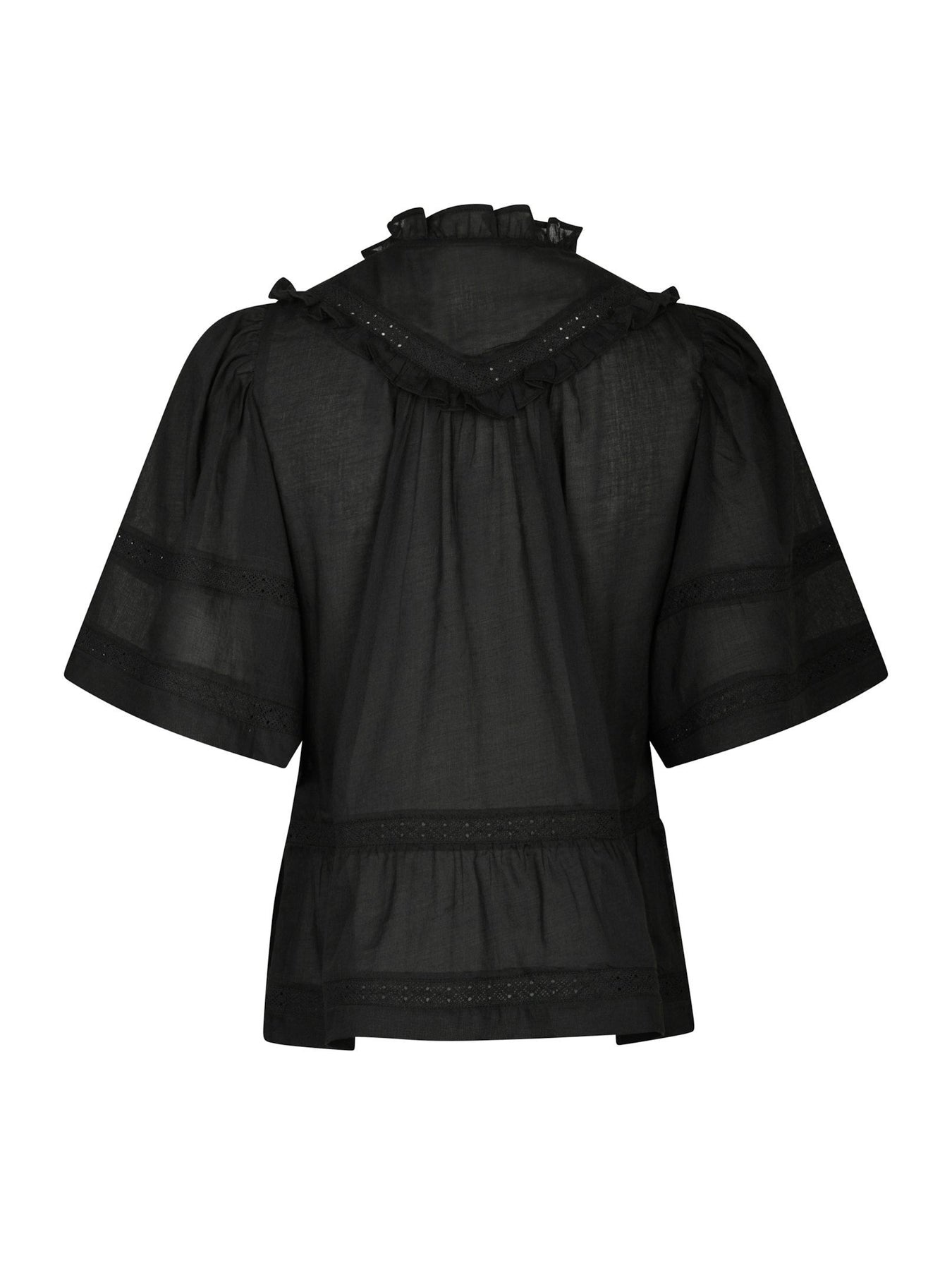 Evienne S Voile Top - Svart
