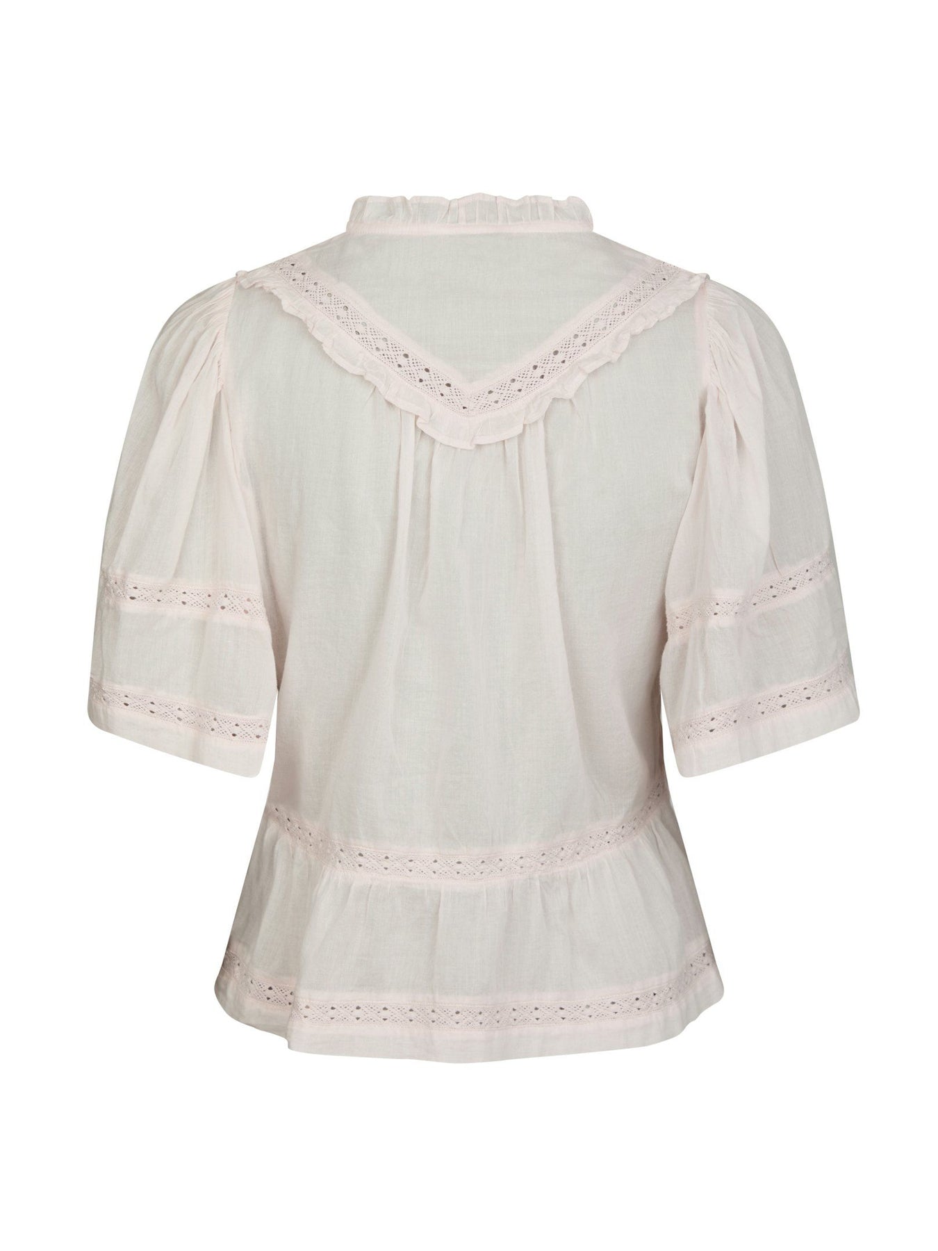 Evienne S Voile Top - Light Pink