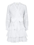 Ada S Voile Dress - White