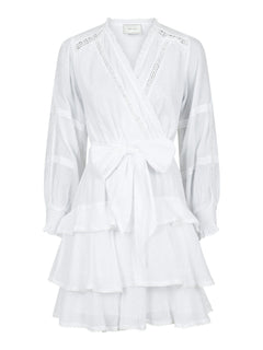 Ada S Voile Dress - White