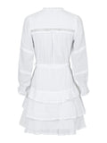 Ada S Voile Dress - White
