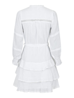 Ada S Voile Dress - White