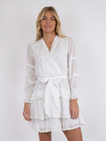 Ada S Voile Dress - White