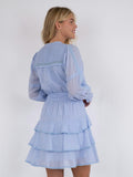 Ada S Voile Dress - Light Blue